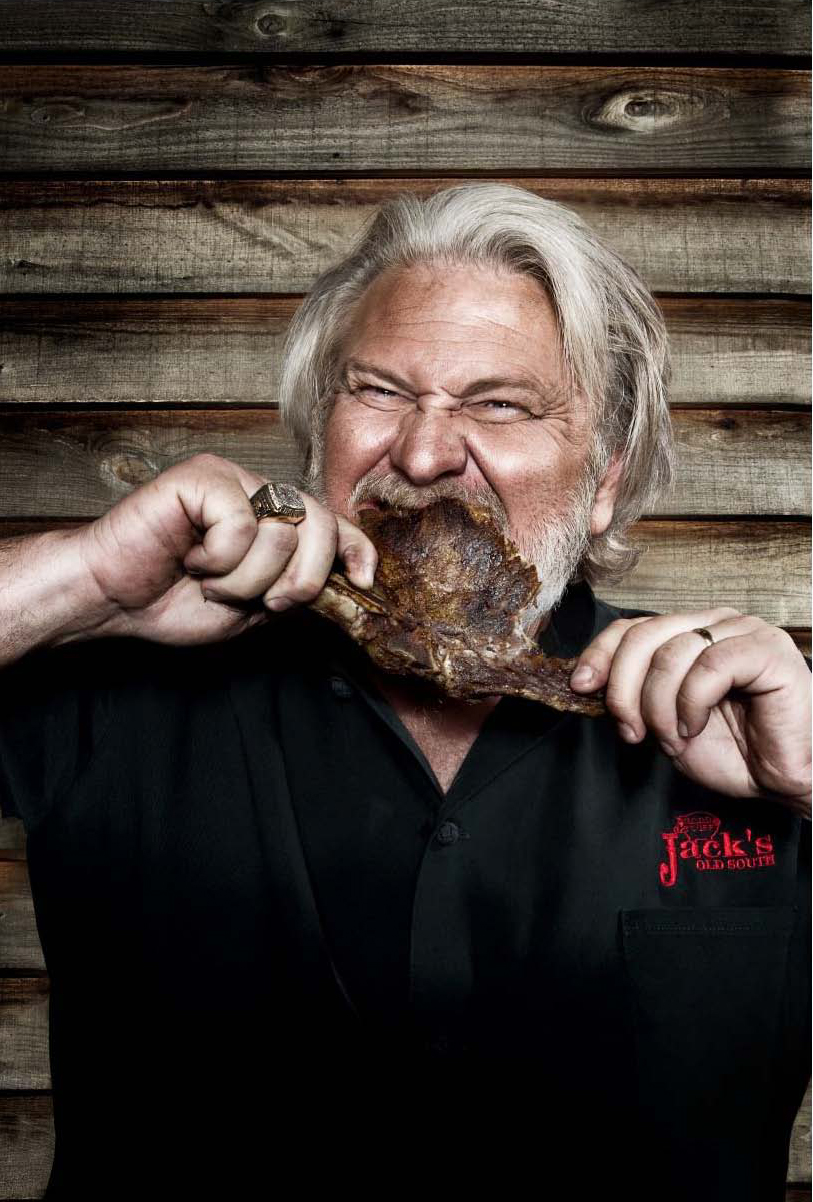 Smoked brisket with smoke ring